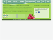Tablet Screenshot of campuscuisine.net